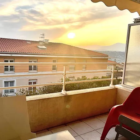 L Arieta - Appartement 3 Pieces Vue Mer, Parking & Piscine Nice Buitenkant foto
